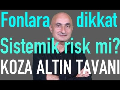 Para piyasası fonlarındaki risk | Altın neyi bekliyor | Koza Altın tavanı