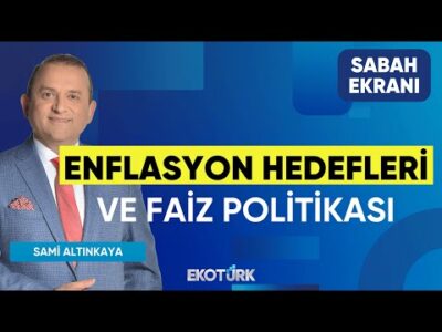 Enflasyon Hedefleri ve Faiz Politikası| Doç. Dr. Cüneyt Dirican | Serhat Latifoğlu | Sabah Ekranı