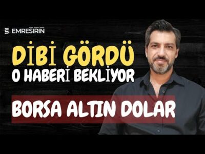 DİBİ GÖRDÜ, O HABERİ BEKLİYOR!!! Emre ŞİRİN #borsa #altın #dolar