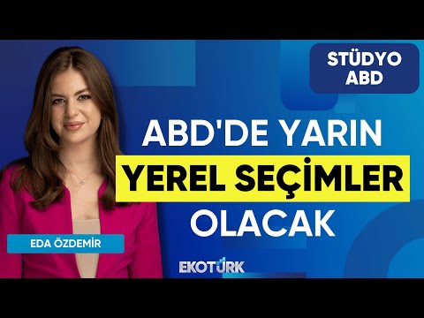 ABD'de Yarın Yerel Seçimler Olacak | Stüdyo ABD | Anıl Sural | Eda Özdemir