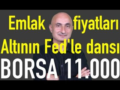 Altının Fed'le dansı | Emlakta şok artan yerler | Borsa 11.000 | Nvidia bilançosu