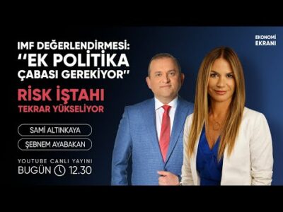 IMF Değerlendirmesi ve Risk İştahı Artışı | Şebnem Ayabakan | Ekonomi Ekranı
