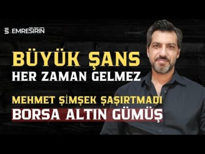 TÜRKİYE İÇİN BÜYÜK ŞANS! SPK'YA KRİTİK SORU! BORSA VE ALTIN NEREYE? | Emre ŞİRİN #borsa #altın