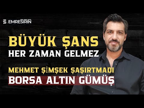 TÜRKİYE İÇİN BÜYÜK ŞANS! SPK'YA KRİTİK SORU! BORSA VE ALTIN NEREYE? | Emre ŞİRİN #borsa #altın