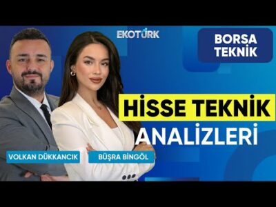 Hisse Teknik Analizleri | Volkan Dükkancık | Büşra Bingöl | Borsa Teknik