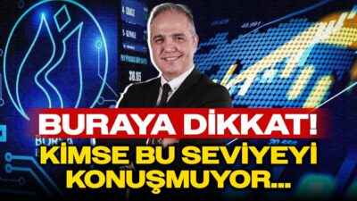 Borsa Grafiğini Yorumladı: Dr. Nuri Sevgen BU SEVİYEYİ İŞARET ETTİ!