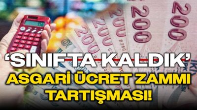 Canlı Yayında Asgari Ücrete Zam Tartışması: 'SINIFTA KALDIK!'