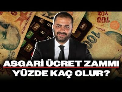 ASGARİ ÜCRET ZAMMI Yüzde Kaç Olacak? Prof. Dr. Sinan Alçın Seviye Verdi!