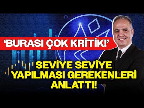 Dr. Nuri Sevgen Borsa Grafiğinde Anlattı: SEVİYE SEVİYE 'TAKTİK' VERDİ!