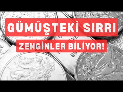 Gümüşteki Büyük Sırrı Zenginler Biliyor