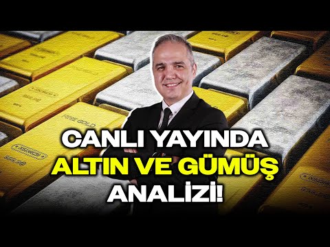 Altın ve Gümüş: Dr. Nuri Sevgen'den Canlı Yayında Grafik analizi! BU SEVİYELERE DİKKAT