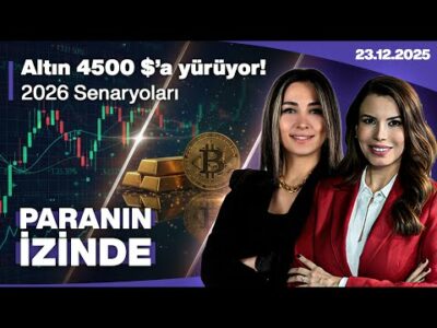 Altın 4500 Dolara Yürüyor! | 2026 Senaryoları | Paranın İzinde | Doç. Dr. Derya Hekim