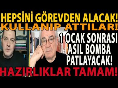 HEPSİNİ GÖREVDEN ALACAK! KULLANIP ATTILAR! 1 OCAK SONRASI ASIL BOMBA PATLAYACAK! HAZIRLIKLAR TAMAM!