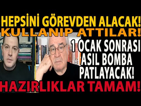 HEPSİNİ GÖREVDEN ALACAK! KULLANIP ATTILAR! 1 OCAK SONRASI ASIL BOMBA PATLAYACAK! HAZIRLIKLAR TAMAM!