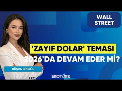 'Zayıf Dolar' Teması 2026'da Devam Eder mi? | Wall Street | Barışcan Yücel | Büşra Bingöl