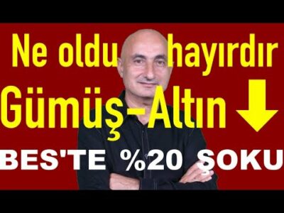 Altın ve gümüşteki düşüş | Bireysel emeklilikte %20 şoku | Borsa düştü bankalar çıktı