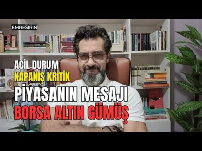 EKONOMİDE ACİL DURUM! KAPANIŞ KRİTİK • PİYASANIN MESAJI| BORSA • ALTIN • GÜMÜŞ #borsa #altın #gümüş