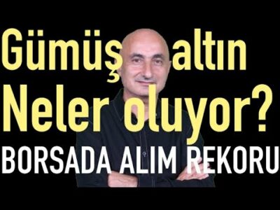 Gümüş ve altında ne oluyor | BES'te %30'dan 20'ye şoku | Borsada rekor