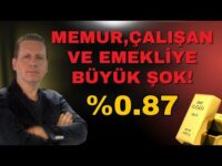 MEMUR, ÇALIŞAN VE EMEKLİYE BÜYÜK ŞOK!