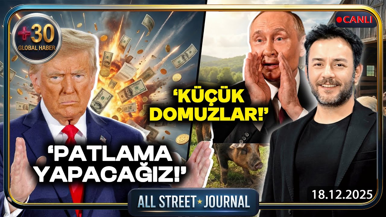 Trump’tan Ekonomi Sözü | Macron’a Darbe Videosu | Putin’den Avrupa’ya Öfke | ALL STREET JOURNAL