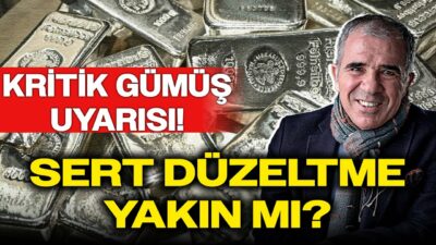 Gümüşte Sert Düzeltme Uyarısı! Ali Ağaoğlu'ndan Kritik Sözler