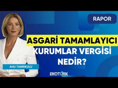 Asgari Tamamlayıcı Kurumlar Vergisi Nedir?| Rapor | Ahu Orakçıoğlu |Murat Alsan | Fatma Büyükdemirci