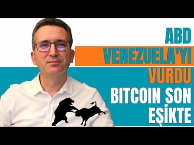 ABD Venezuela'yı Vurdu, Bitcoin Son Eşikte