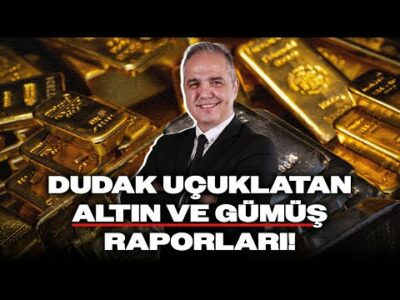 Altın ve Gümüş: Uluslararası Şirketlerden Şaşırtıcı Raporlar! Nuri Sevgen Grafik Üzerinde Anlattı!