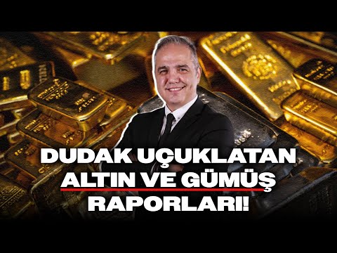 Altın ve Gümüş: Uluslararası Şirketlerden Şaşırtıcı Raporlar! Nuri Sevgen Grafik Üzerinde Anlattı!