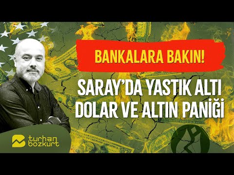 Saray’da yastık altı dolar ve altın paniği: Bankalara bakın! | Turhan Bozkurt