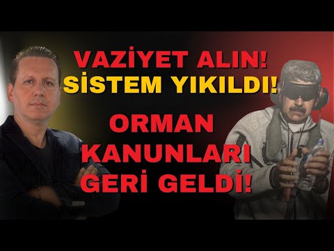 VAZİYET ALIN! SİSTEM YIKILDI! ORMAN KANUNLARI GERİ GELDİ!