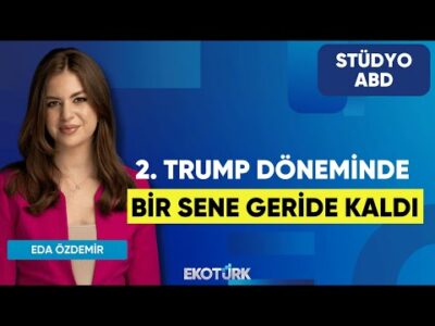 2. Trump Döneminde Bir Sene Geride Kaldı | Anıl Sural | Eda Özdemir | Stüdyo ABD