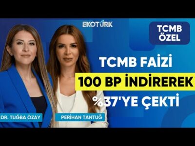 TCMB Faizi 100 Baz Puan Düşürdü | Merkez Bankası Özel Yayını | 22.01.2026