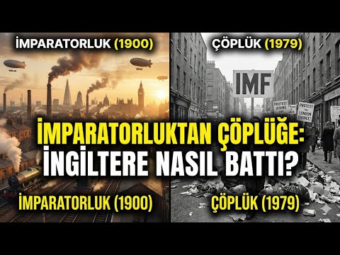 DÜNYANIN EFENDİSİ NASIL "ÇÖPLÜĞE" DÖNDÜ? İngiltere'nin Gizlenen İflas Hikayesi 🇬🇧