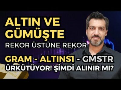 ALTIN VE GÜMÜŞTE REKOR ÜSTÜNE REKOR! ALTINS1 GMSTR GRAM! ŞİMDİ ALINIR MI? Emre Şirin #altın #gümüş