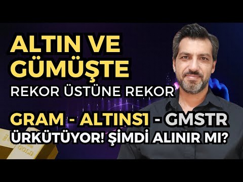 ALTIN VE GÜMÜŞTE REKOR ÜSTÜNE REKOR! ALTINS1 GMSTR GRAM! ŞİMDİ ALINIR MI? Emre Şirin #altın #gümüş