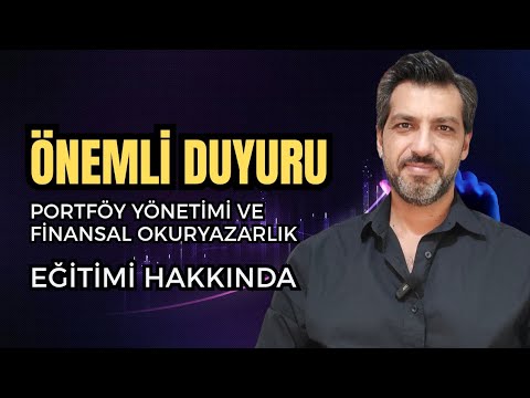 FİNANSAL OKURYAZARLIK VE PORTFÖY YÖNETİMİ EĞİTİMİ HAKKINDA! Başvuru Linki Açıklamada👇 #eğitim #borsa