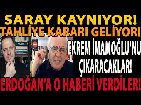 SARAY KAYNIYOR! TAHLİYE KARARI GELİYOR! EKREM İMAMOĞLU’NU ÇIKARACAKLAR! ERDOĞAN’A O HABERİ VERDİLER!