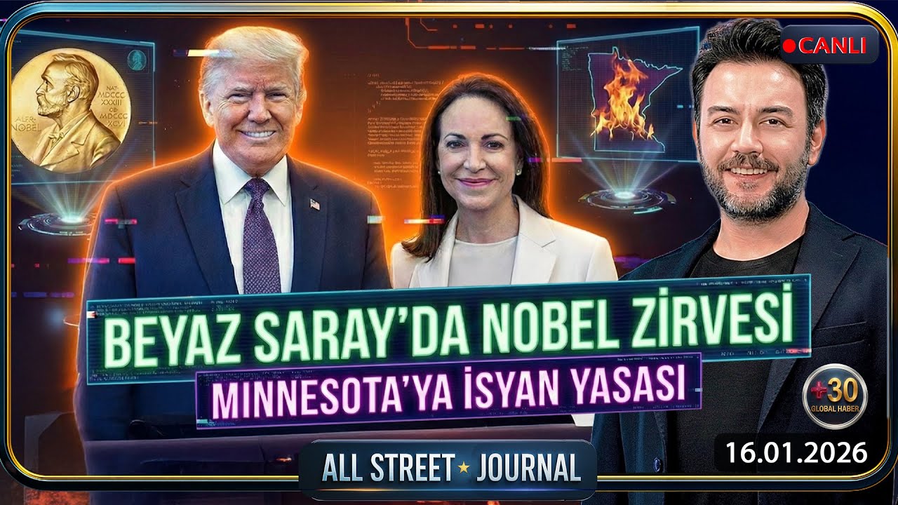 Trump: "Madalya Artık Benim" | Gazze'ye "CEO" Atanıyor | Çin'de Aşk Sigortası | ALL STREET JOURNAL