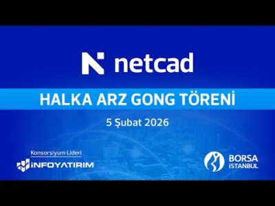 "Netcad" Halka Arz Gong Töreni