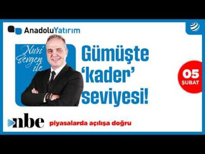 Gümüşte 'KADER SEVİYESİ': Dr. Nuri Sevgen Grafik Üzerinde Anlattı!