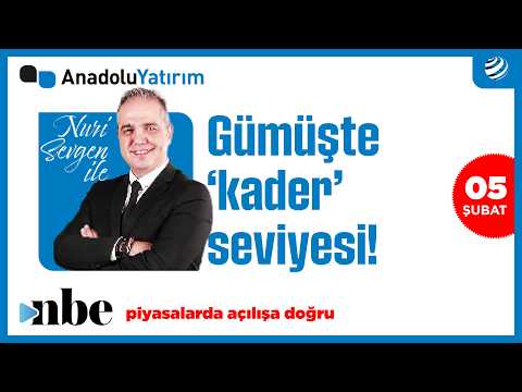 Gümüşte 'KADER SEVİYESİ': Dr. Nuri Sevgen Grafik Üzerinde Anlattı!