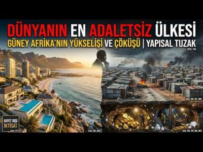 DÜNYANIN EN ADALETSİZ ÜLKESİ: Güney Afrika'nın Yükselişi ve Yapısal Tuzağı