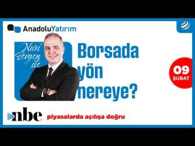 Haftanın Borsa Gündemi: Yön Nereye? | Dr. Nuri Sevgen | 09 Şubat