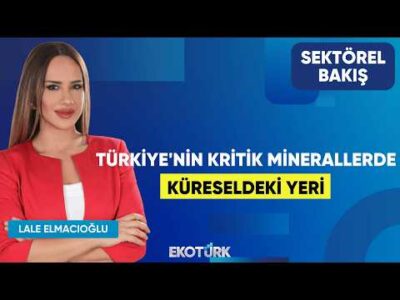 Türkiye'nin Kritik Minerallerde Küreseldeki Yeri | Mehmet Yılmaz | Lale Elmacıoğlu | Sektörel Bakış