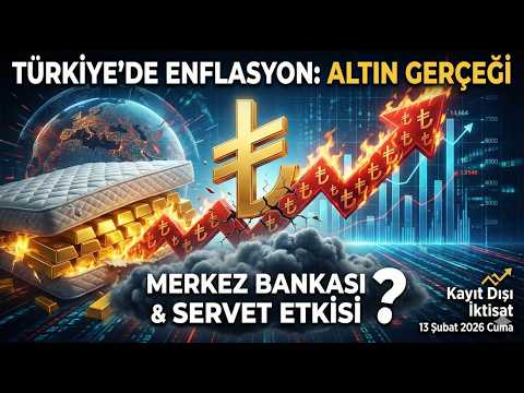TÜRKİYE'DE ENFLASYON NEREYE GİDİYOR? | "Servet Etkisi" Masalı ve Gerçek Veriler