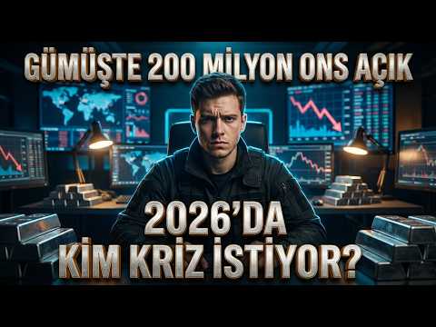 Gümüşte 200 Milyon Onsluk Açık