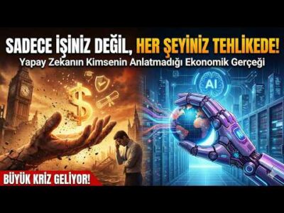 SADECE İŞİNİZ DEĞİL, HER ŞEYİNİZ TEHLİKEDE! | Yapay Zekanın Kimsenin Anlatmadığı Ekonomik Gerçeği