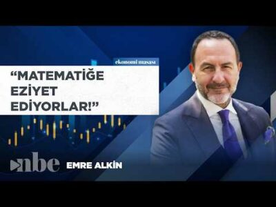 “Matematiğe Eziyet Ediyorlar!” Emre Alkin’den Sert Eleştiri!