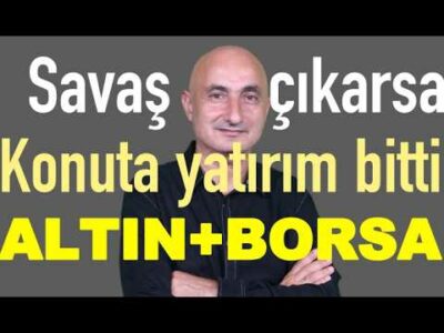 Altında savaş fiyatlaması | Konuta yatırım bitti | Borsa neden korktu?